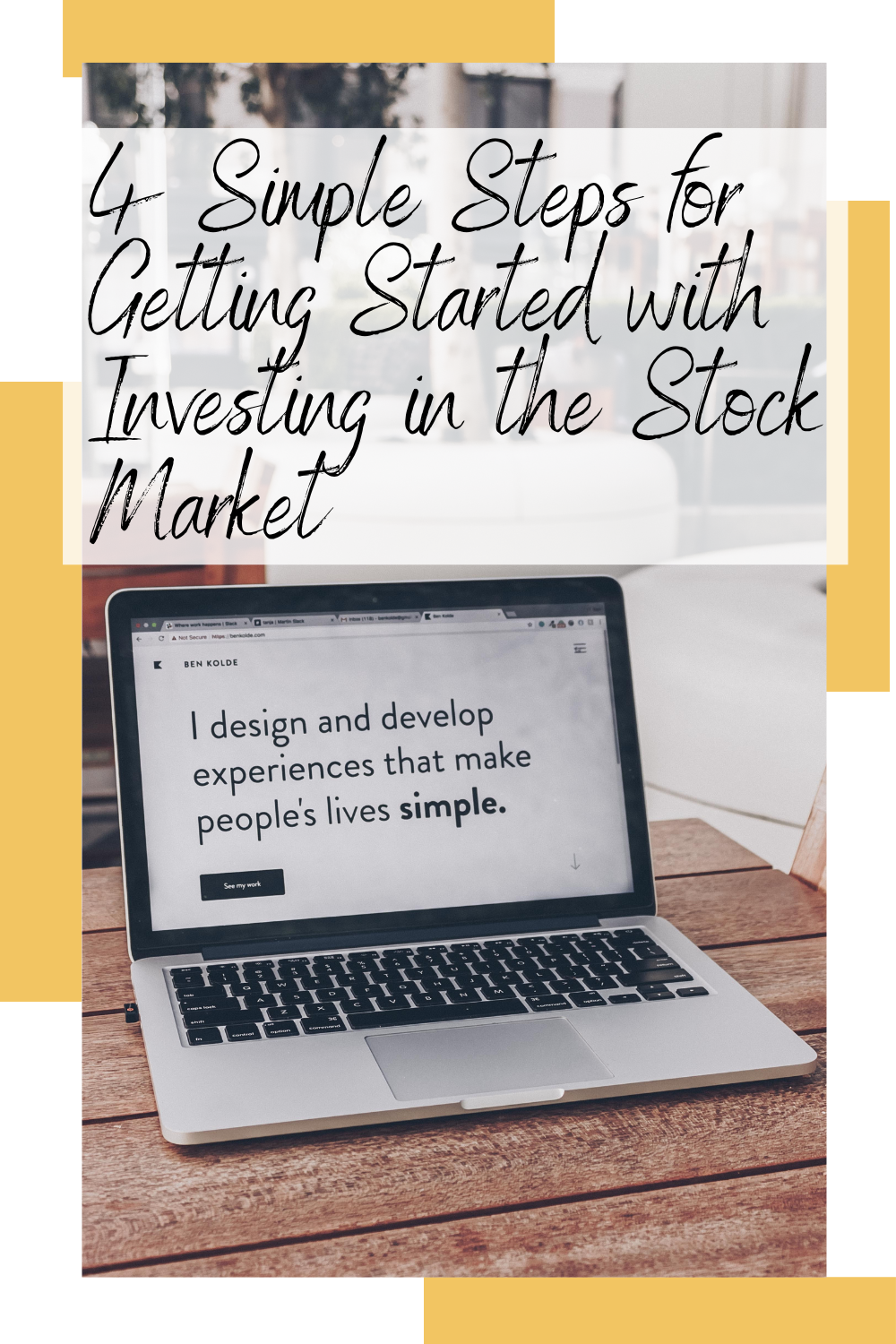 4 Simple Steps for Getting Started with Investing in the Stock Market Pinterest
