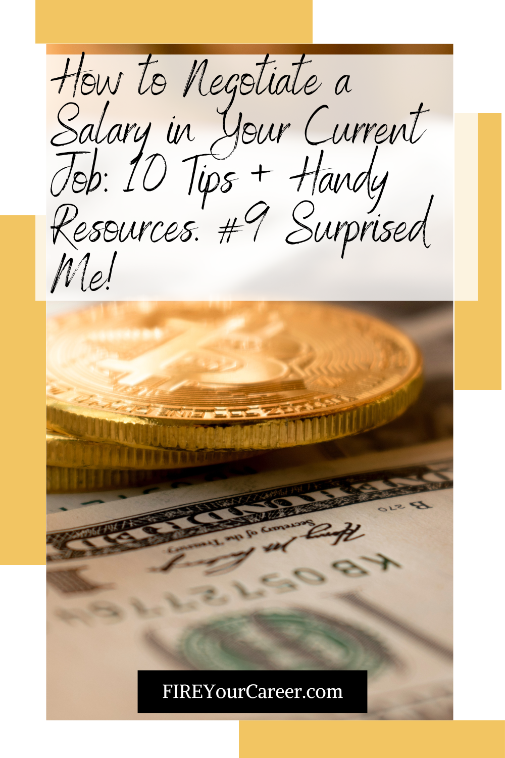 How to Negotiate a Salary in Your Current Job 10 Tips + Handy Resources. #9 Surprised Me! Pinterest