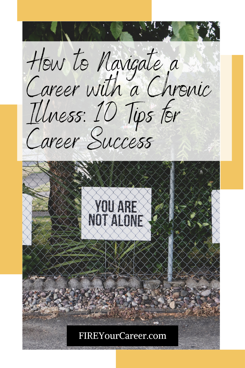 How to Navigate a Career with a Chronic Illness 10 Tips for Career Success Pinterest