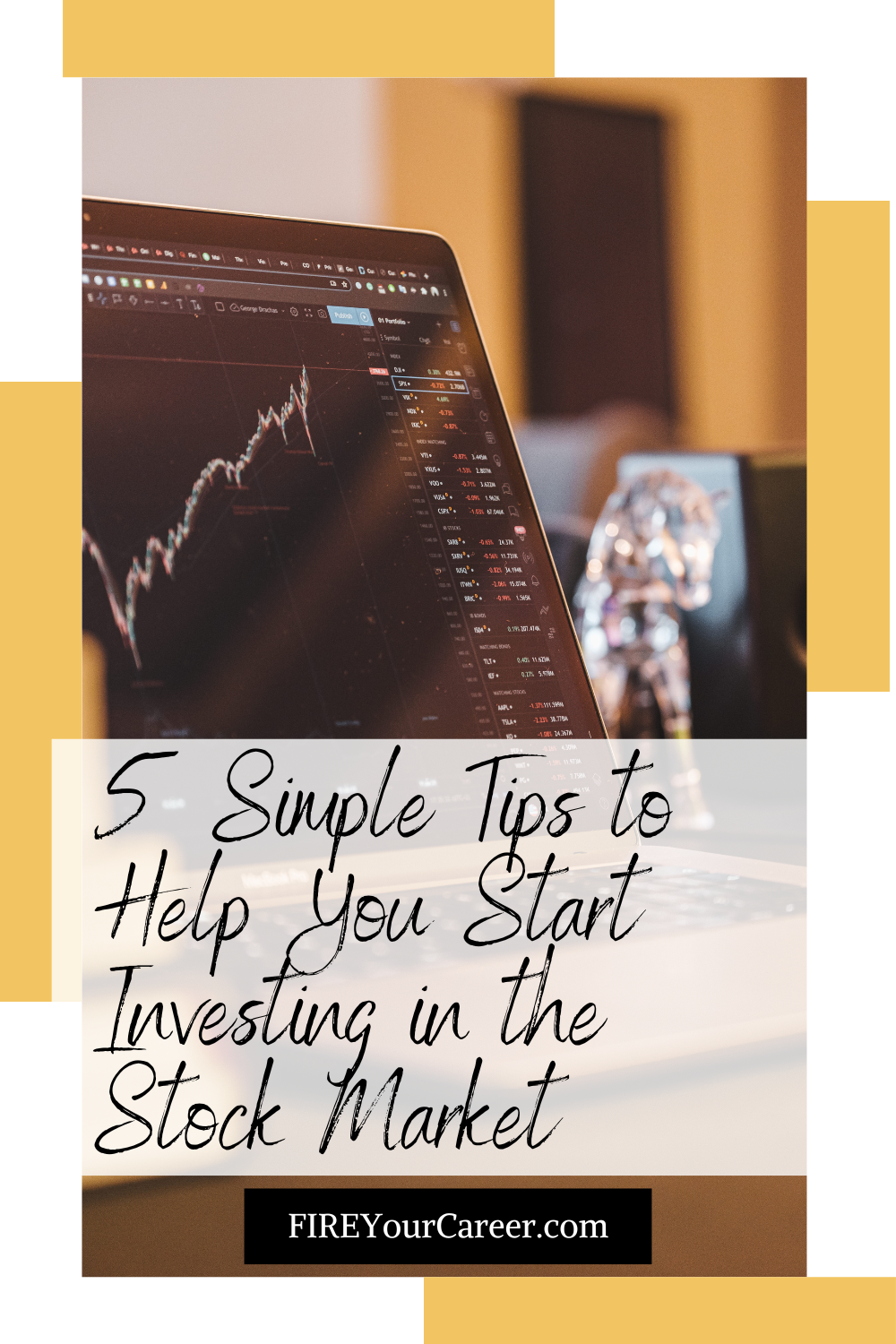 5 Simple Tips to Help You Start Investing in the Stock Market Pinterest