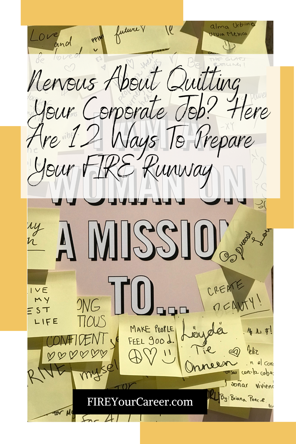 Nervous About Quitting Your Corporate Job Here Are 12 Ways To Prepare Your FIRE Runway Pinterest