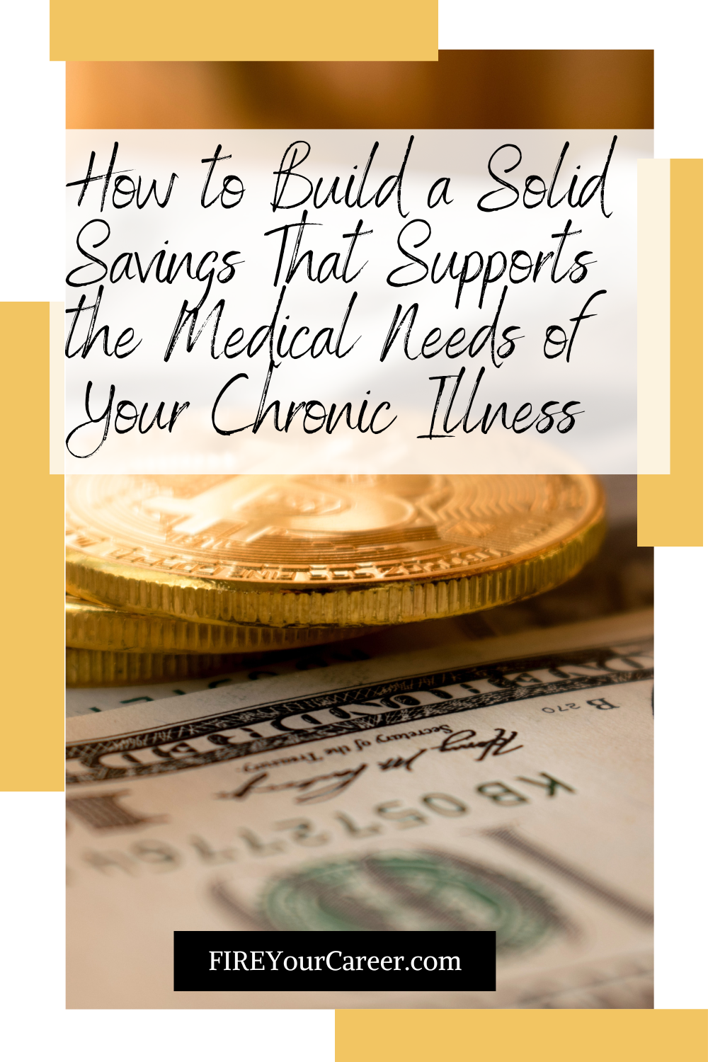 How to Build a Solid Savings That Supports the Medical Needs of Your Chronic Illness Pinterest
