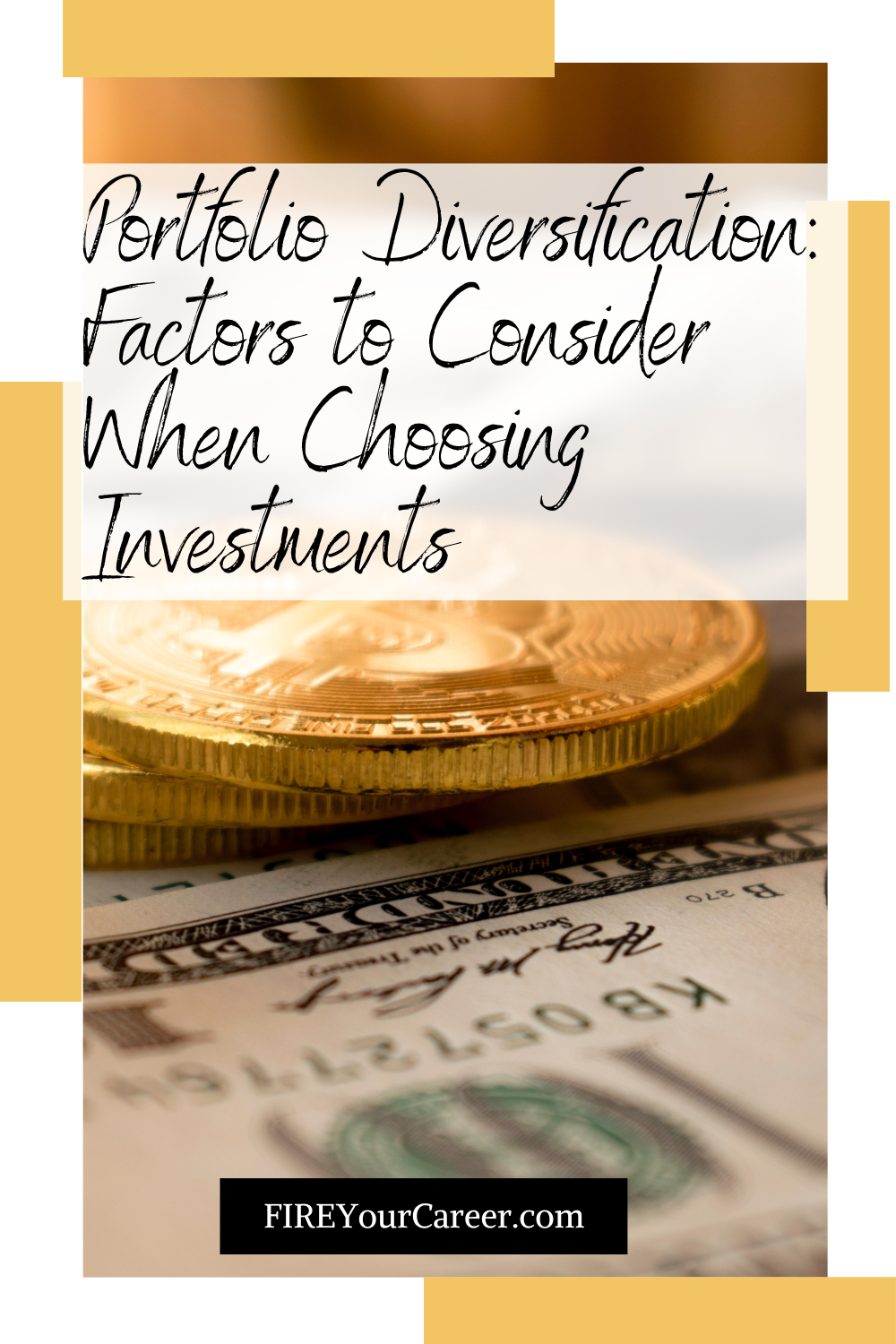 Portfolio Diversification Factors to Consider When Choosing Investments Pinterest